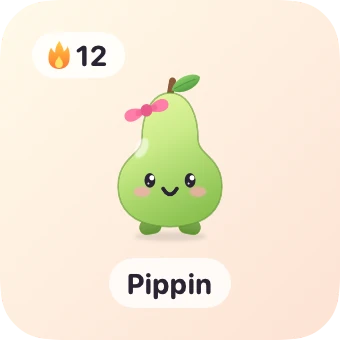 Pet widget: Pippin with a 12-day Together Streak